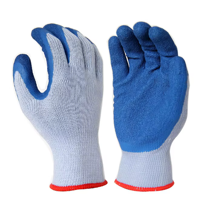 Diamond Grip Gloves Latex Palm Coated