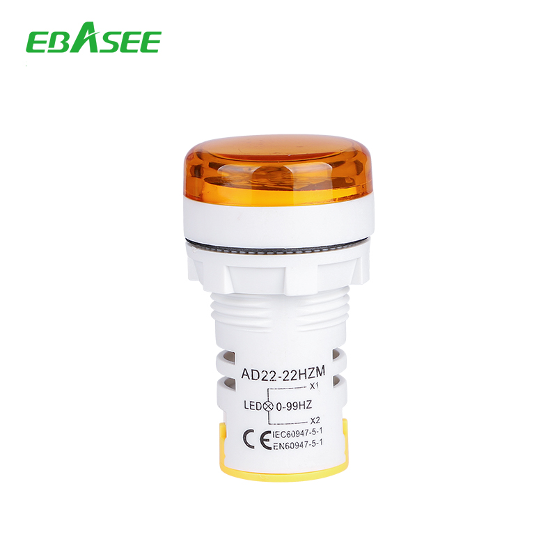 EBASEE YELLOW 0 - 99HZ  INDICATOR -HZ